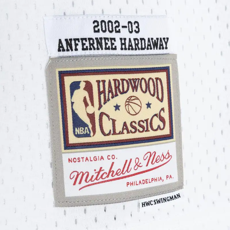Men's Phoenix Suns Penny Hardaway White 2001/02 Hardwood Classics Swingman Jersey