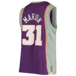 Men's Phoenix Suns Shawn Marion Purple 2001/02 Hardwood Classics Swingman Jersey