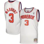 Men's Phoenix Suns Stephon Marbury White 2001/02 Hardwood Classics Swingman Jersey