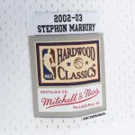 Men's Phoenix Suns Stephon Marbury White 2001/02 Hardwood Classics Swingman Jersey
