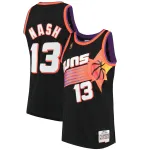 Men's Phoenix Suns Steve Nash Black 1996/97 Hardwood Classics Swingman Jersey
