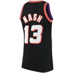 Men's Phoenix Suns Steve Nash Black 1996/97 Hardwood Classics Swingman Jersey