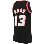 Men's Phoenix Suns Steve Nash Black 1996/97 Hardwood Classics Swingman Jersey