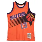 Men's Phoenix Suns Steve Nash Orange 1996-97 Hardwood Classics Reload 2.0 Swingman Jersey