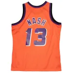 Men's Phoenix Suns Steve Nash Orange 1996-97 Hardwood Classics Reload 2.0 Swingman Jersey