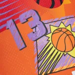 Men's Phoenix Suns Steve Nash Orange 1996/97 Swingman Sidewalk Sketch Jersey
