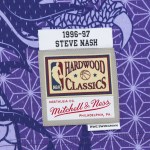 Men's Phoenix Suns Steve Nash Purple 1996/97 Hardwood Classics Asian Heritage 6.0 Swingman Throwback Player Jersey