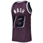 Men's Phoenix Suns Steve Nash Purple 1996/97 Hardwood Classics Off-Court Swingman Jersey