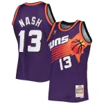 Men's Phoenix Suns Steve Nash Purple 1996/97 Hardwood Classics Swingman Jersey