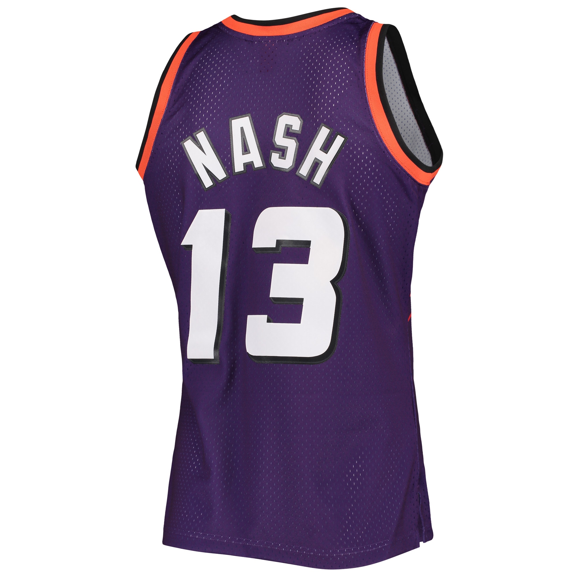 Men's Phoenix Suns Steve Nash Purple 1996/97 Hardwood Classics Swingman Jersey