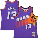 Men's Phoenix Suns Steve Nash Purple Hardwood Classics 1996/97 Tropical Swingman Jersey