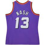 Men's Phoenix Suns Steve Nash Purple Hardwood Classics 1996/97 Tropical Swingman Jersey