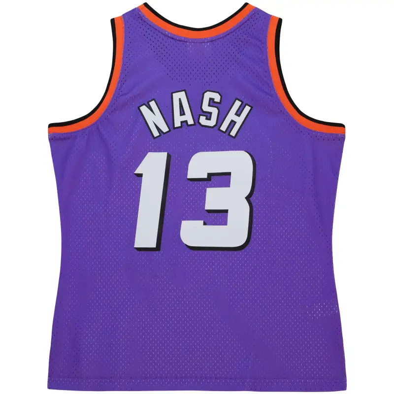 Men's Phoenix Suns Steve Nash Purple Hardwood Classics 1996/97 Tropical Swingman Jersey