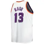 Men's Phoenix Suns Steve Nash White Big & Tall Hardwood Classics 1996/97 Swingman Jersey