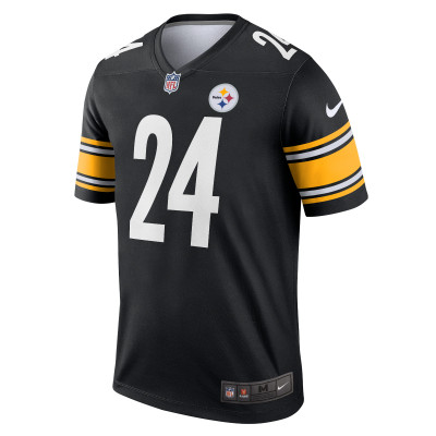 Men's Pittsburgh Steelers Joey Porter Jr. Black Legend Jersey 02