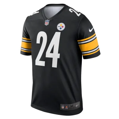 Men's Pittsburgh Steelers Joey Porter Jr.  Black  Legend Jersey 02