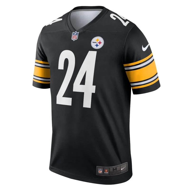 Men's Pittsburgh Steelers Joey Porter Jr. Black Legend Jersey