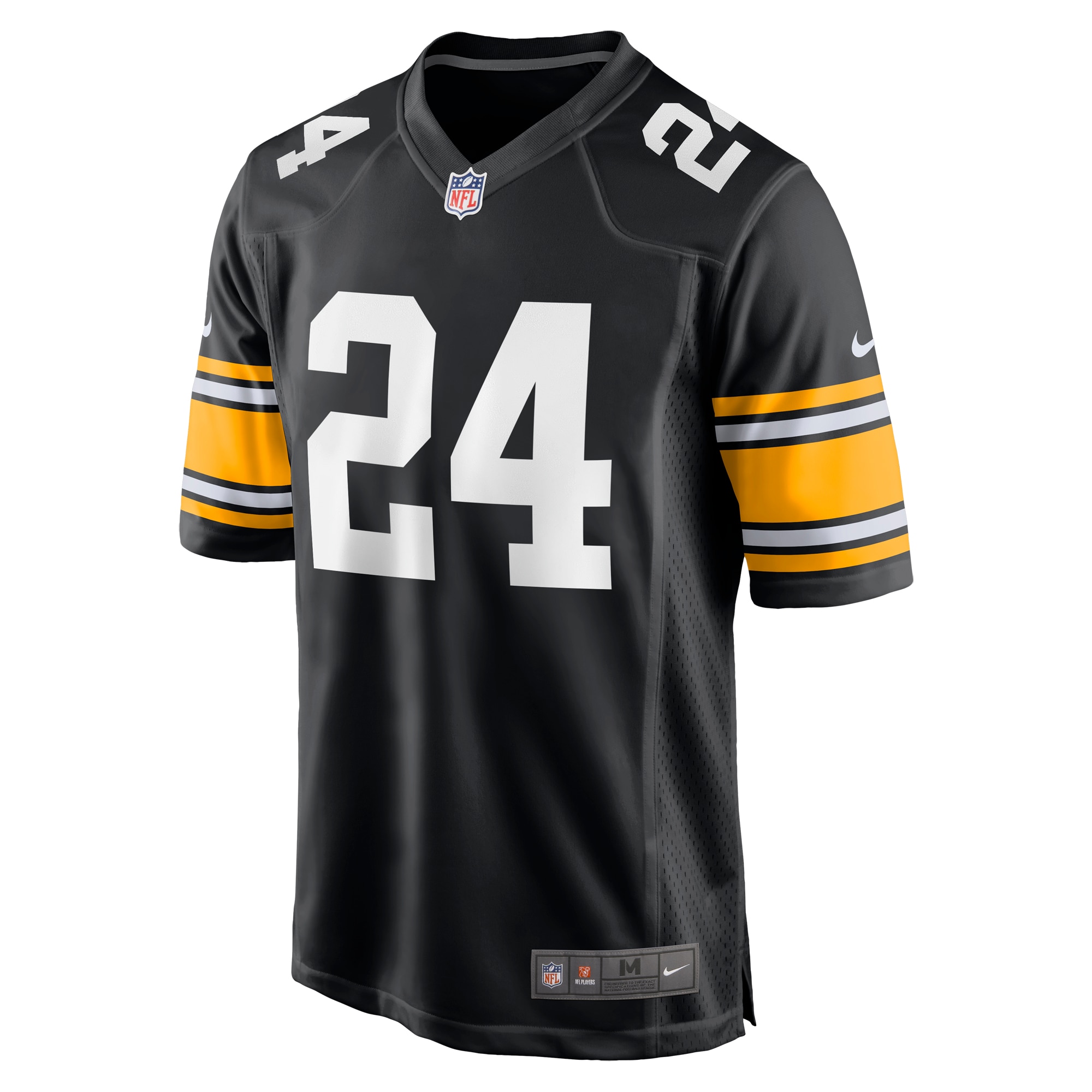 Men's Pittsburgh Steelers Joey Porter Jr. Black Alternate Game Jersey