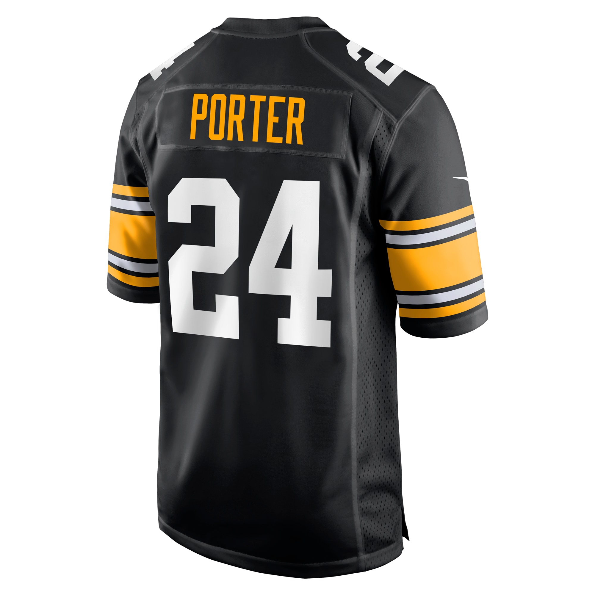 Men's Pittsburgh Steelers Joey Porter Jr. Black Alternate Game Jersey