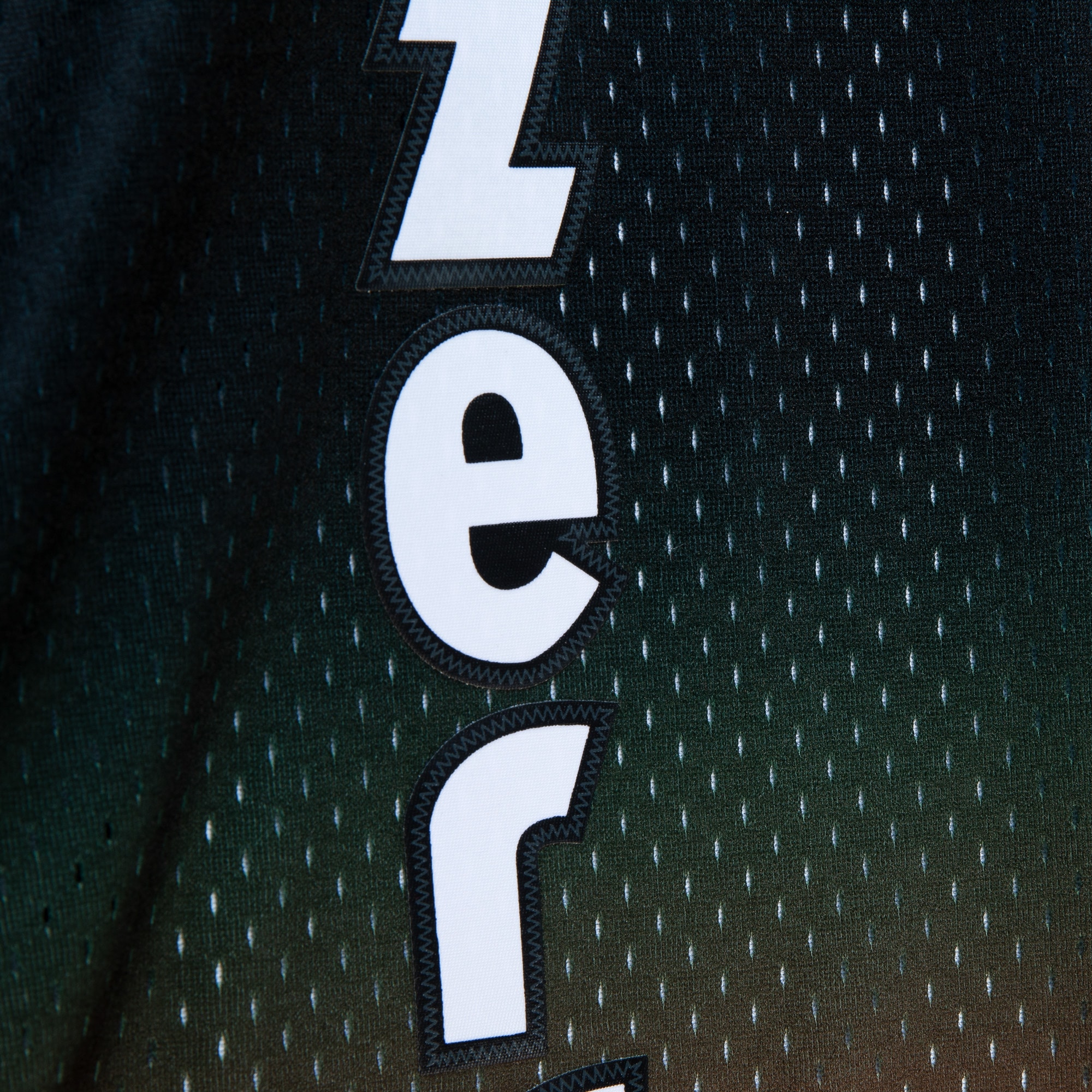 Men's Portland Trail Blazers Bill Walton Red/Black 1976/77 Hardwood Classics Fadeaway Swingman Jersey