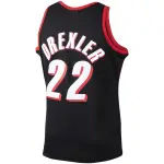 Men's Portland Trail Blazers Clyde Drexler Black 1991/92 Hardwood Classics Swingman Jersey