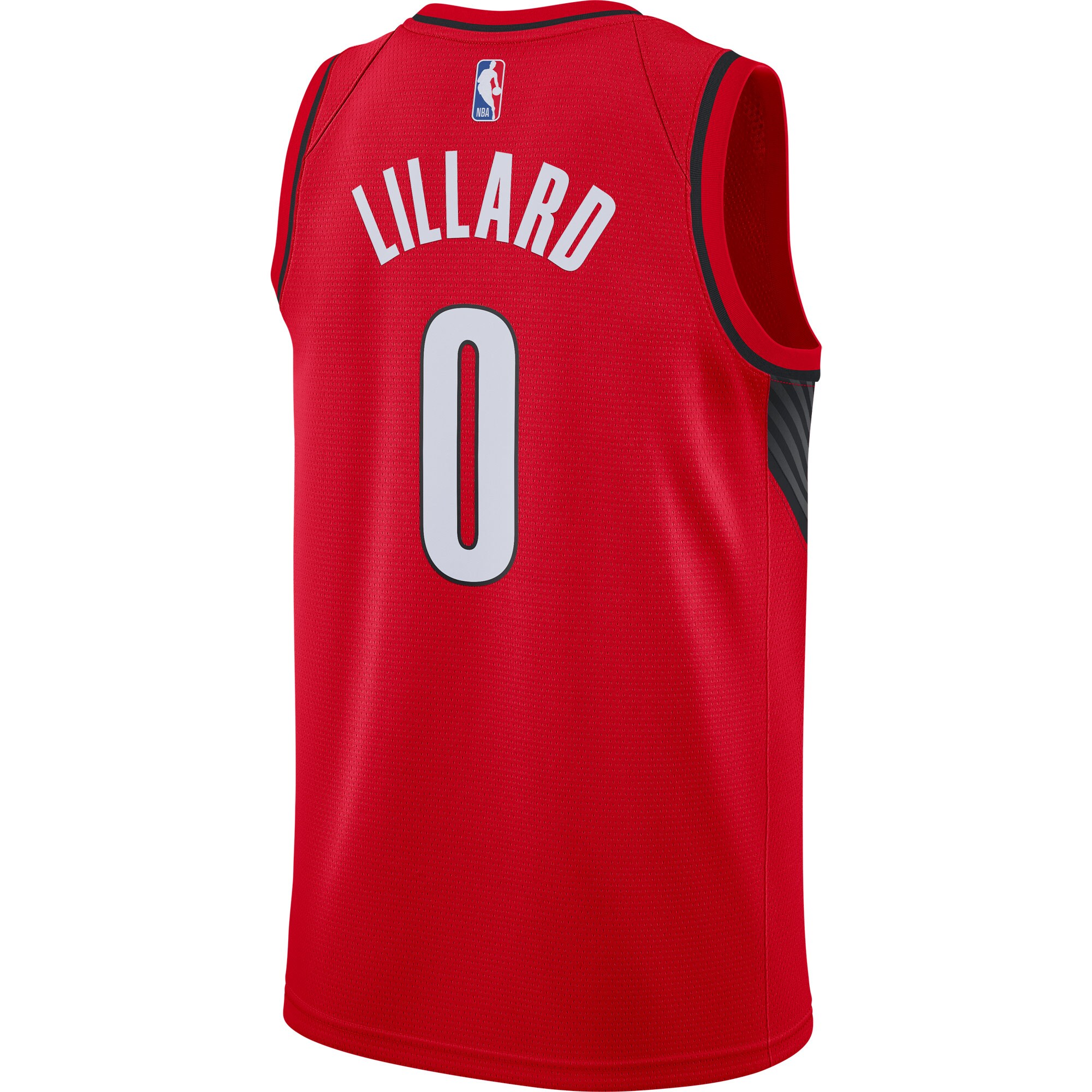 Men's Portland Trail Blazers Damian Lillard Red 2020/21 Swingman Jersey - Statement Edition