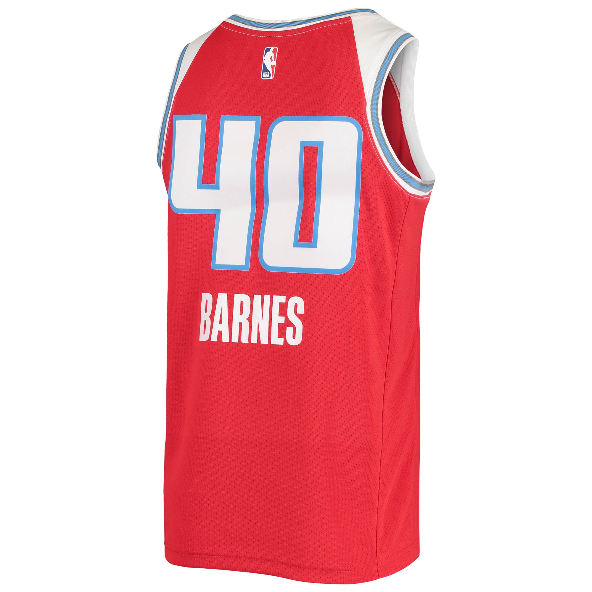 Men's Sacramento Kings Harrison Barnes Red Swingman Jersey