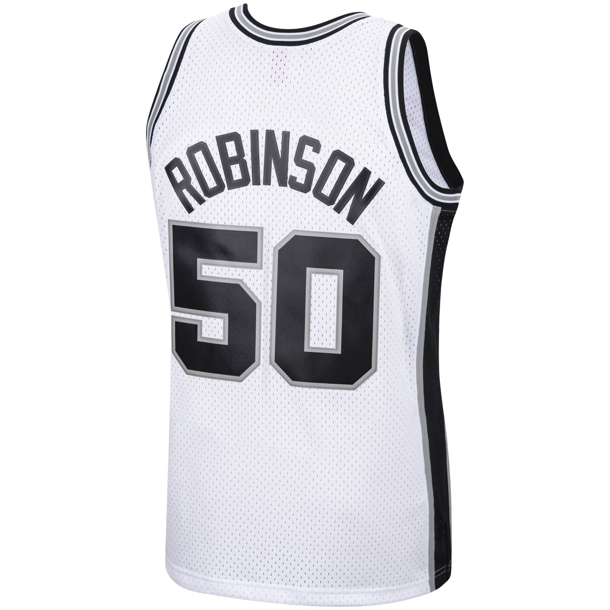 Men's San Antonio Spurs David Robinson White 1998/99 Hardwood Classics Swingman Jersey