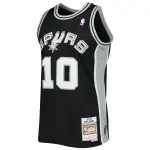 Men's San Antonio Spurs Dennis Rodman Black 2001/02 Hardwood Classics Swingman Jersey
