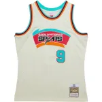 Men's San Antonio Spurs Tony Parker Cream Chainstitch Swingman Jersey