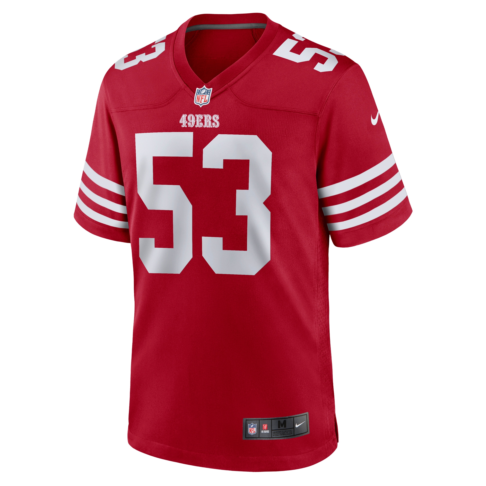 Men's San Francisco 49ers Dee Winters Scarlet Team Game Jersey