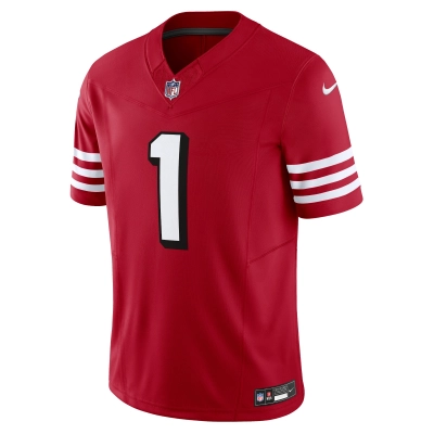 Men's San Francisco 49ers Deebo Samuel Sr Scarlet Alternate Vapor F.U.S.E. Limited Jersey 02