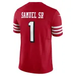 Men's San Francisco 49ers Deebo Samuel Sr Scarlet Alternate Vapor F.U.S.E. Limited Jersey