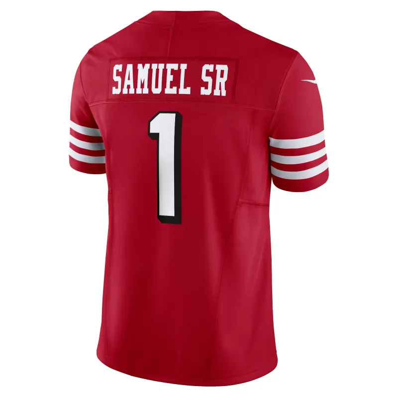 Men's San Francisco 49ers Deebo Samuel Sr Scarlet Alternate Vapor F.U.S.E. Limited Jersey