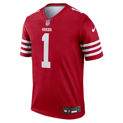 Men's San Francisco 49ers Deebo Samuel Sr Scarlet Legend Jersey 02