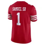 Men's San Francisco 49ers Deebo Samuel Sr Scarlet Vapor F.U.S.E. Limited Jersey