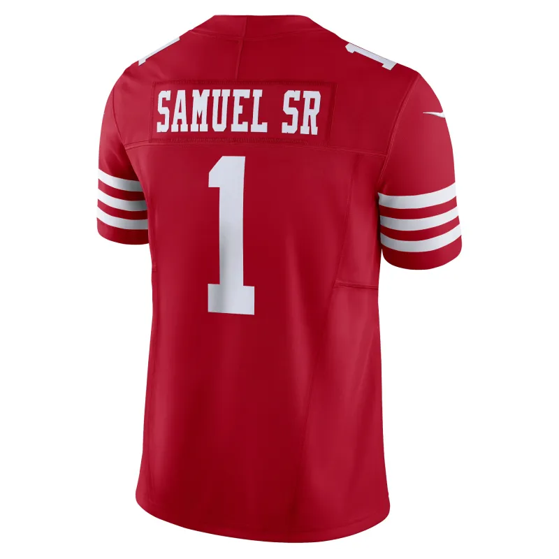 Men's San Francisco 49ers Deebo Samuel Sr Scarlet Vapor F.U.S.E. Limited Jersey