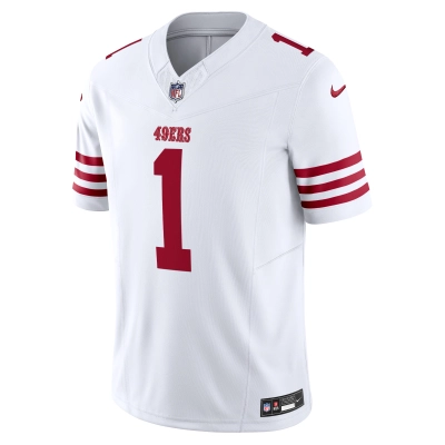 Men's San Francisco 49ers Deebo Samuel Sr White Vapor F.U.S.E. Limited Jersey 02