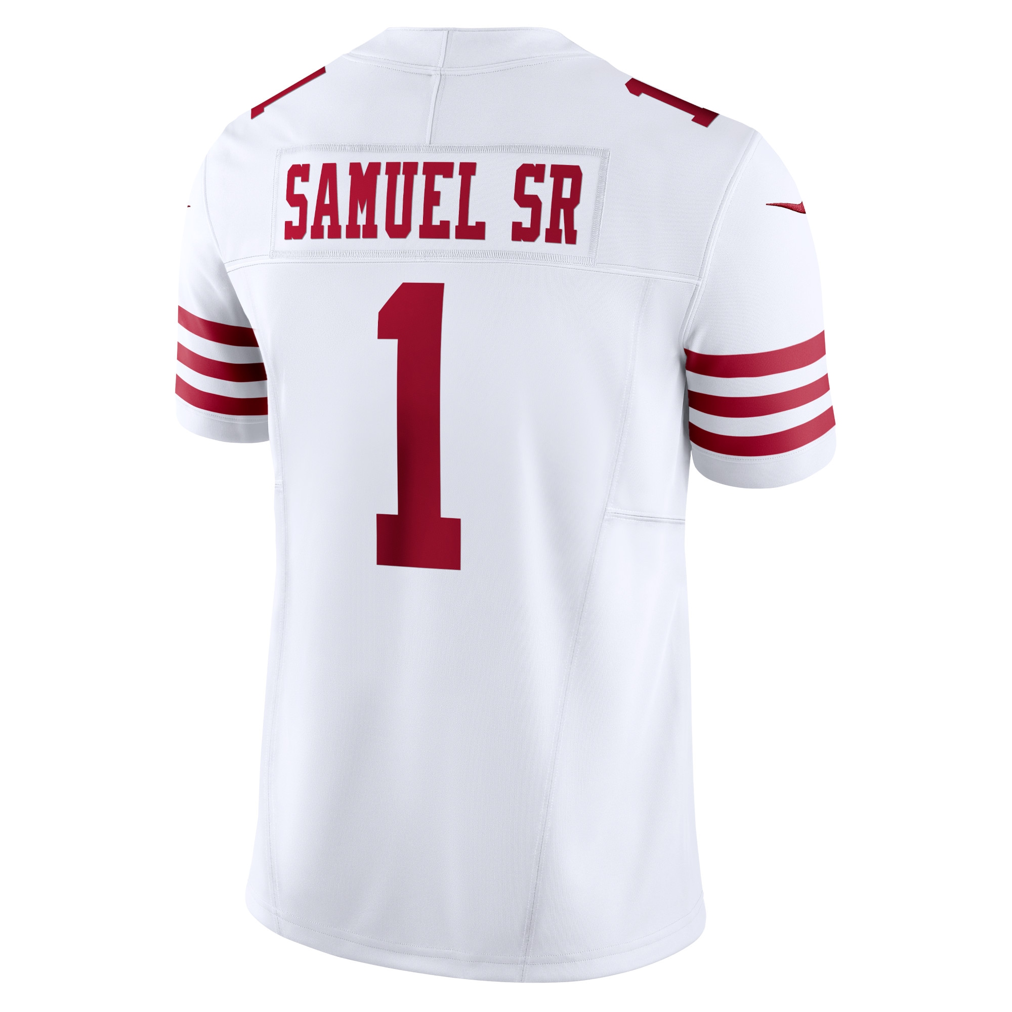 Men's San Francisco 49ers Deebo Samuel Sr White Vapor F.U.S.E. Limited Jersey
