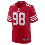 Men's San Francisco 49ers Javon Hargrave Scarlet Game Player Jersey