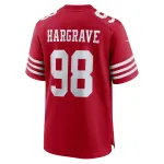 Men's San Francisco 49ers Javon Hargrave Scarlet Game Player Jersey
