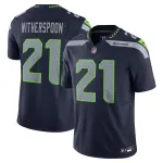 Men's Seattle Seahawks Devon Witherspoon Navy Vapor F.U.S.E. Limited Jersey