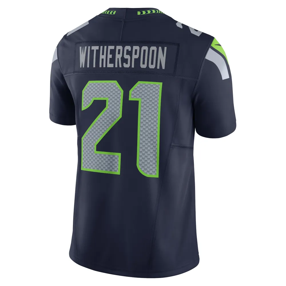 Men's Seattle Seahawks Devon Witherspoon Navy Vapor F.U.S.E. Limited Jersey