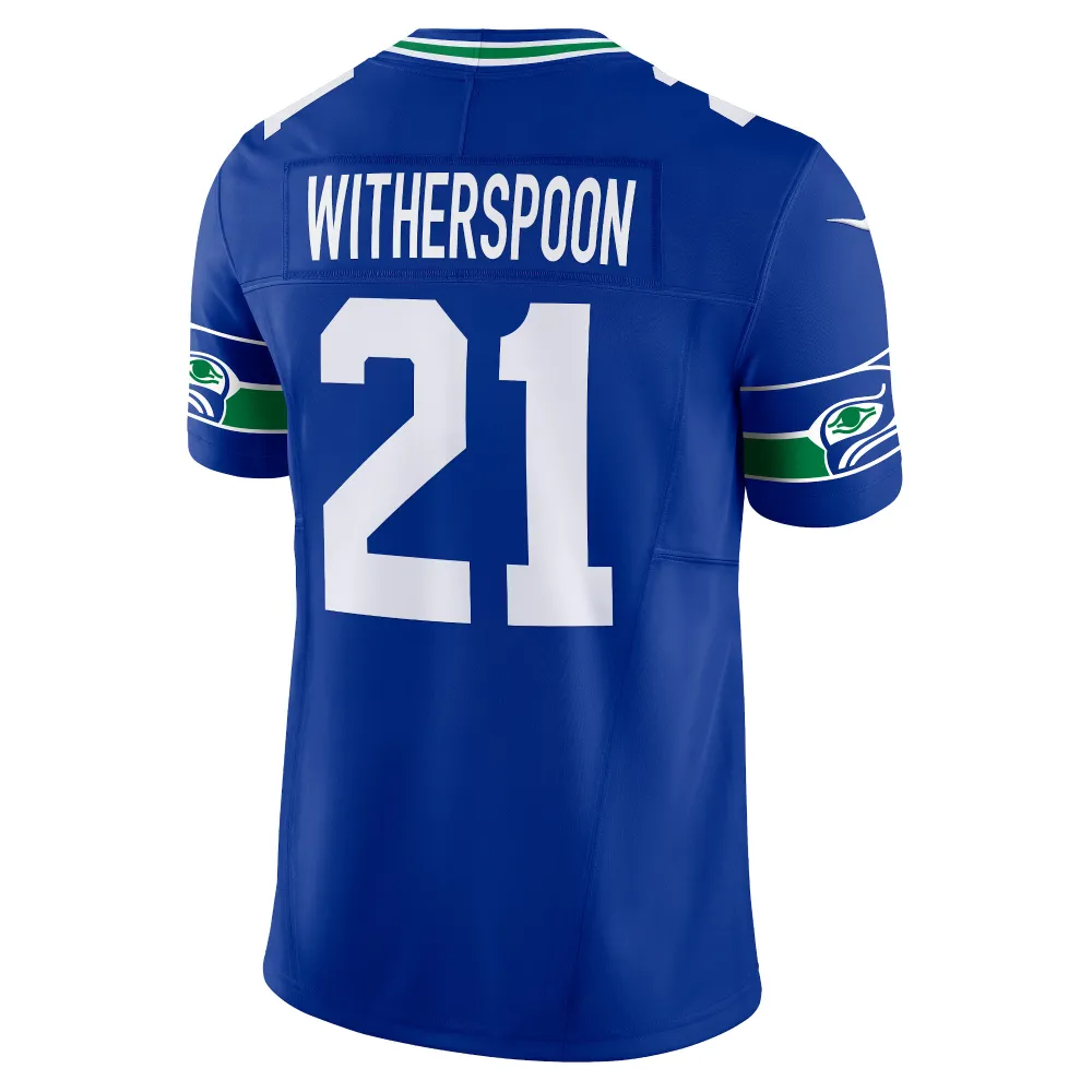 Men's Seattle Seahawks Devon Witherspoon Royal Alternate Vapor F.U.S.E. Limited Jersey