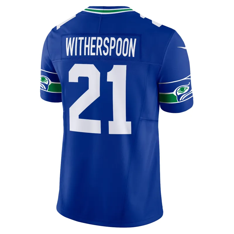 Men's Seattle Seahawks Devon Witherspoon Royal Alternate Vapor F.U.S.E. Limited Jersey