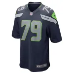 Men's Seattle Seahawks Raiqwon O'Neal College Navy Team Game Jersey