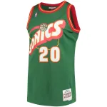 Men's Seattle SuperSonics Gary Payton Green Hardwood Classics Swingman Jersey