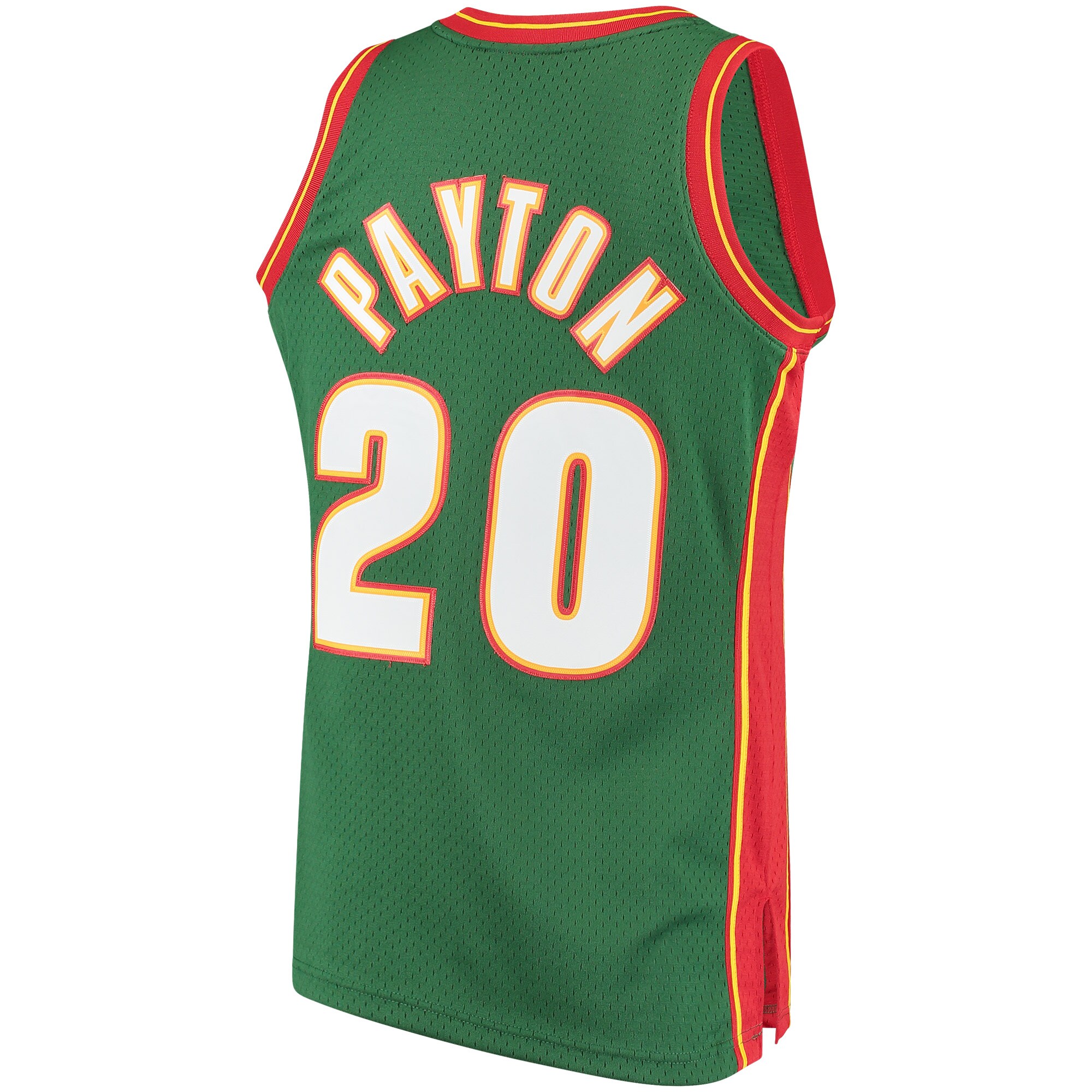 Men's Seattle SuperSonics Gary Payton Green Hardwood Classics Swingman Jersey