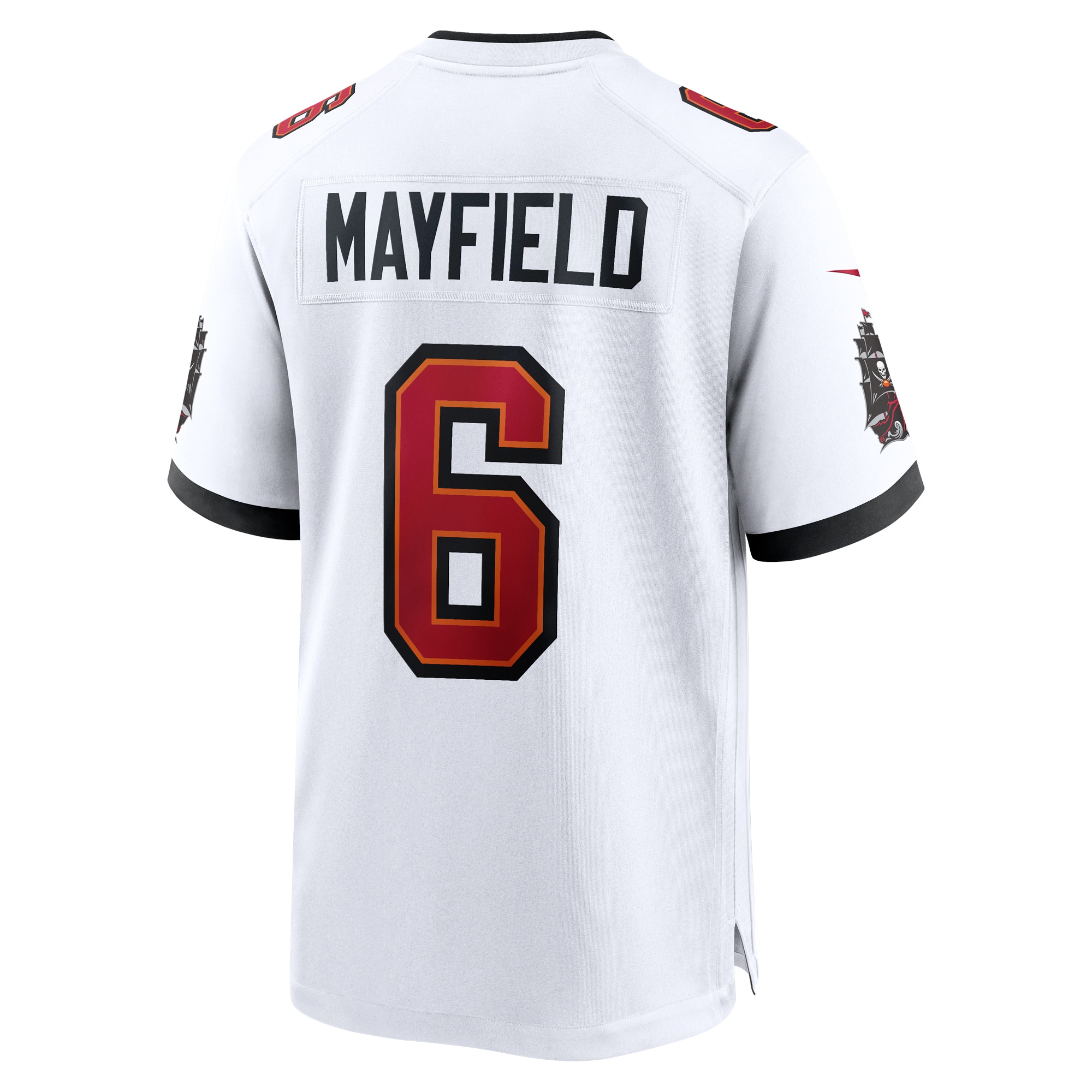 Men's Tampa Bay Buccaneers Baker Mayfield White Away Game Jersey