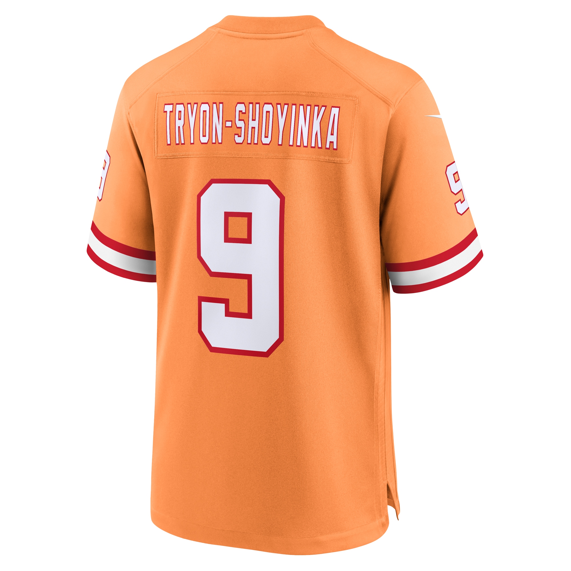 Men's Tampa Bay Buccaneers Joe Tryon-Shoyinka Orange Throwback Game Jersey